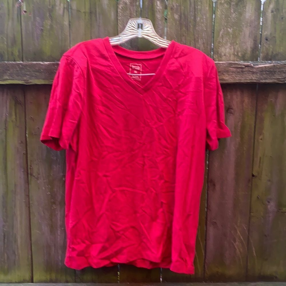 Hasting & Smith red shirt sleeve tee sz. XL